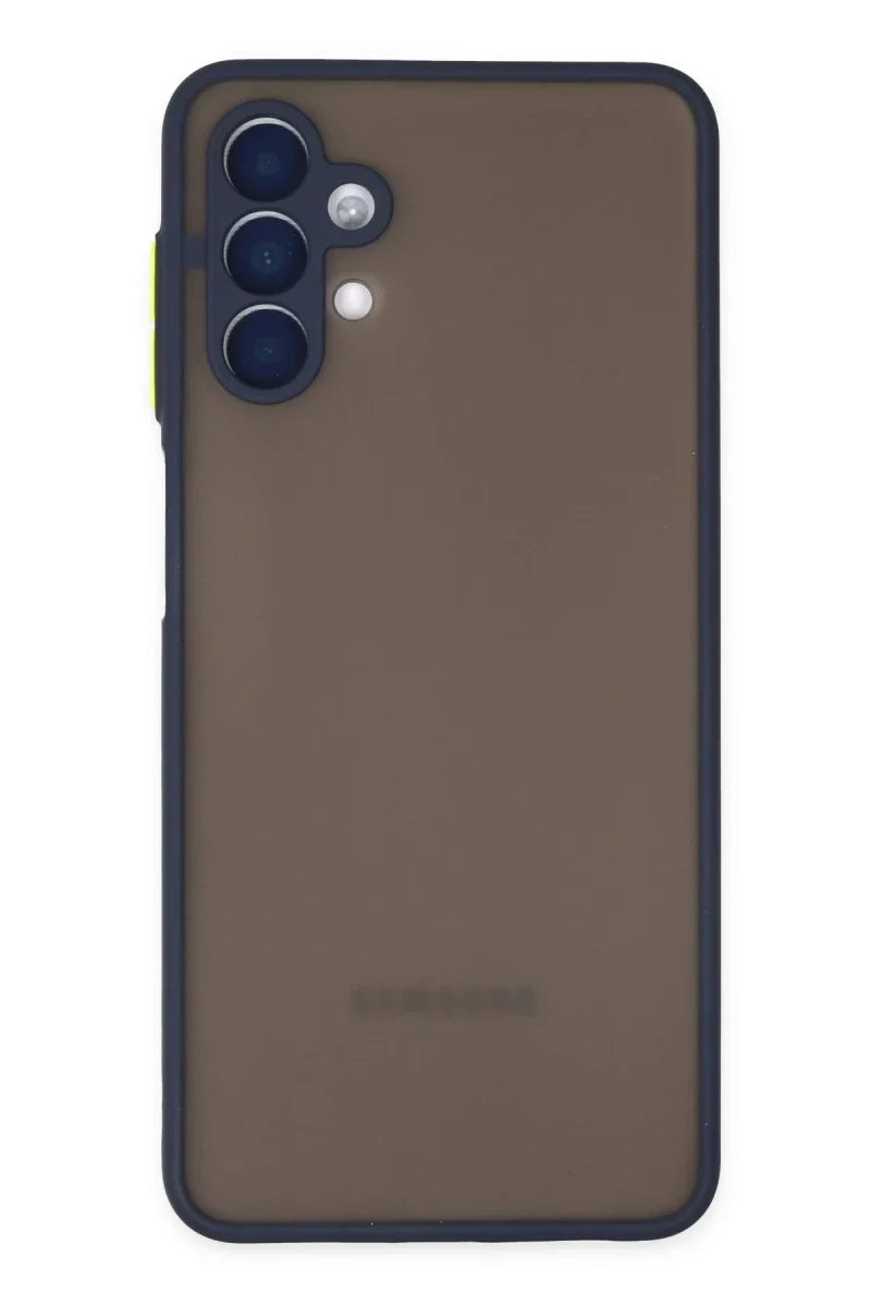 Samsung Galaxy A04S Kılıf Montreal Silikon Kapak - Lacivert
