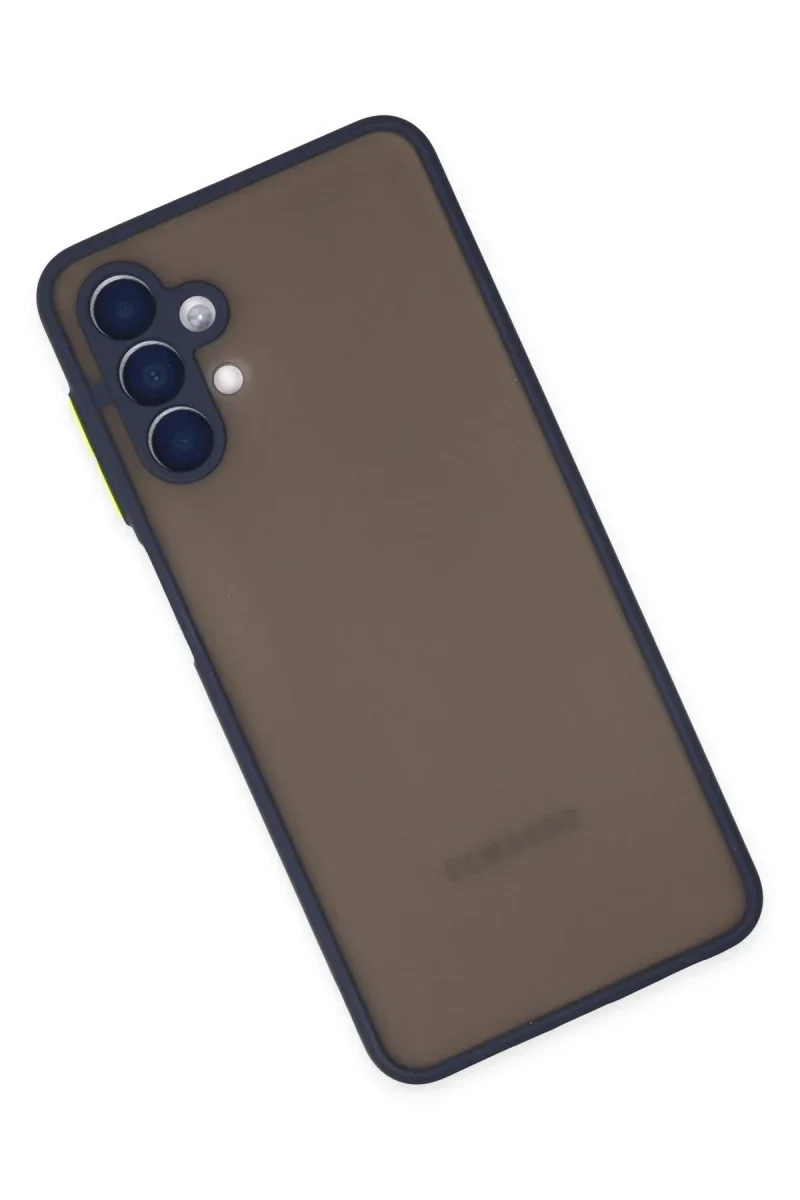 Samsung Galaxy A04S Kılıf Montreal Silikon Kapak - Lacivert
