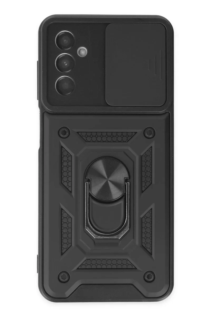 Samsung Galaxy A04S Kılıf Pars Lens Yüzüklü Silikon - Siyah Fiyatı, Yorumları ve Özellikleri