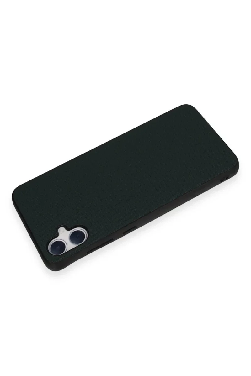 Samsung Galaxy A05 Kılıf Taft Kapak - Koyu Yeşil Samsung Galaxy A05 Kılıf Taft Kapak - Koyu Yeşil