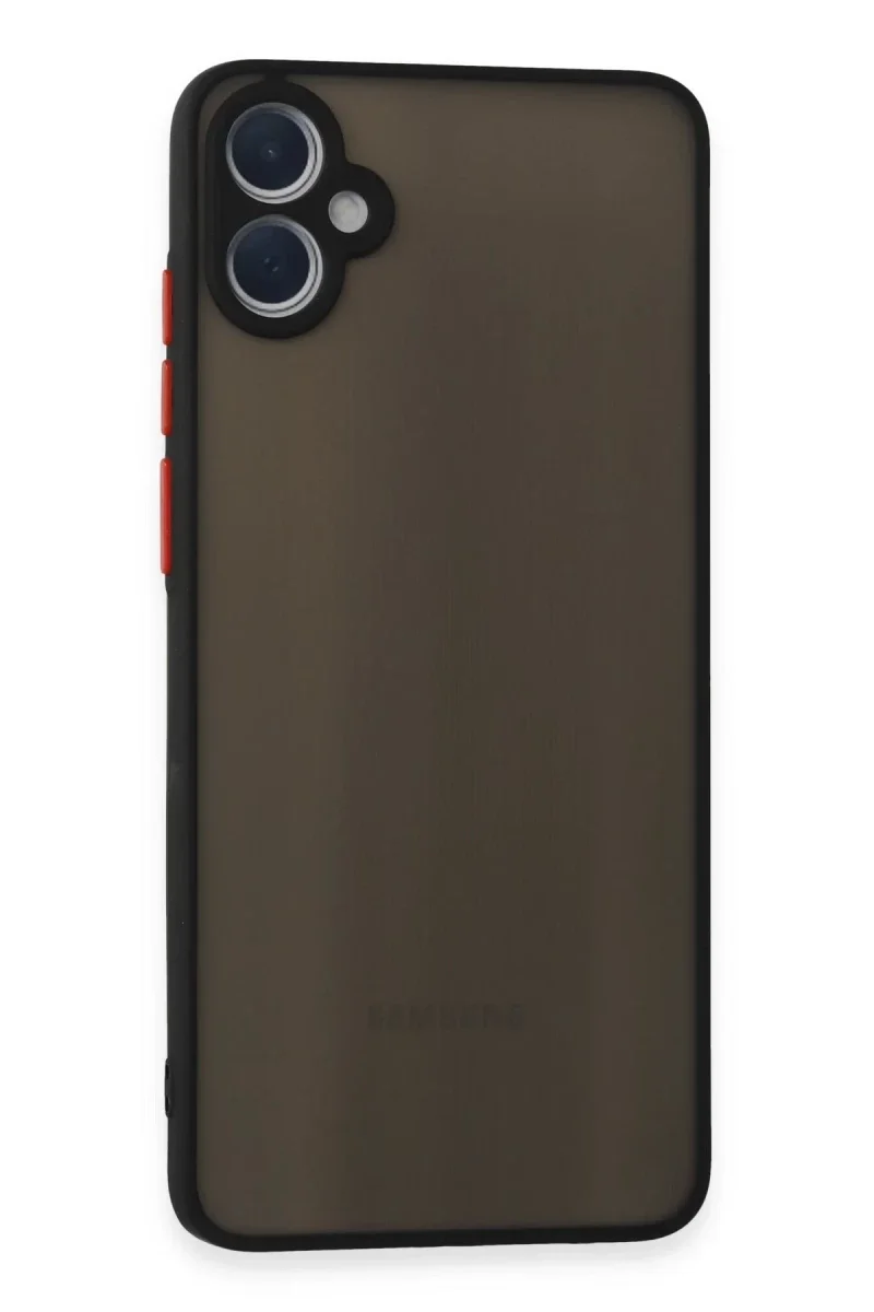 Samsung Galaxy A05 Kılıf Montreal Silikon Kapak - Siyah Samsung Galaxy A05 Kılıf Montreal Silikon Kapak - Siyah