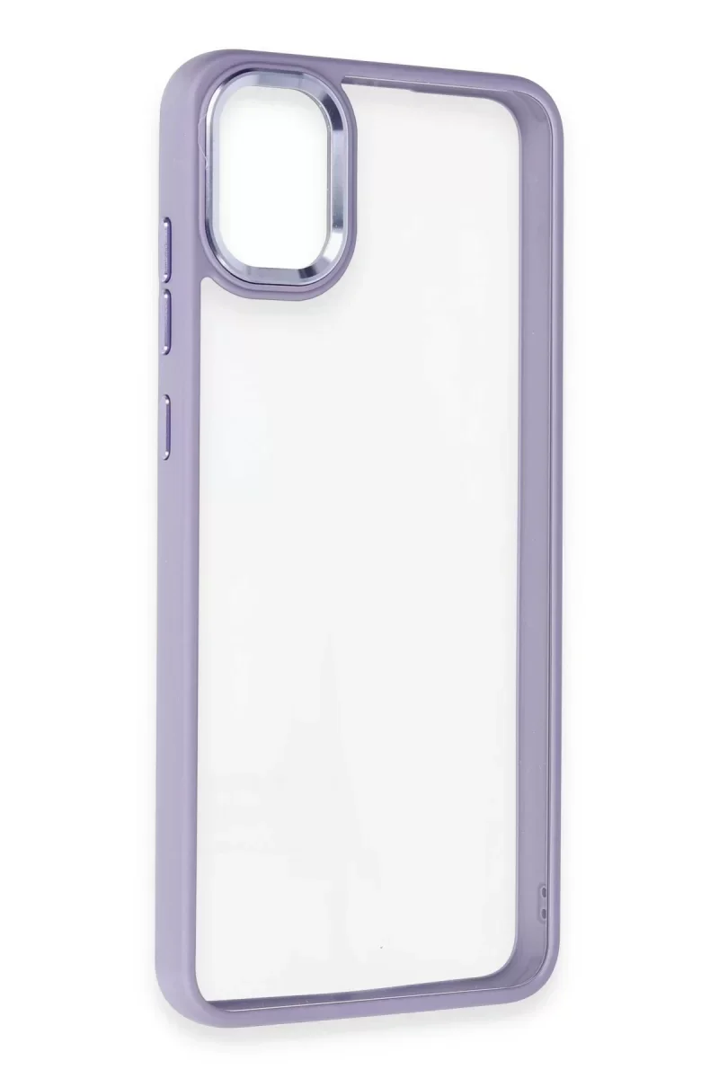 Samsung Galaxy A05 Kılıf Power Silikon - Lila Samsung Galaxy A05 Kılıf Power Silikon - Lila