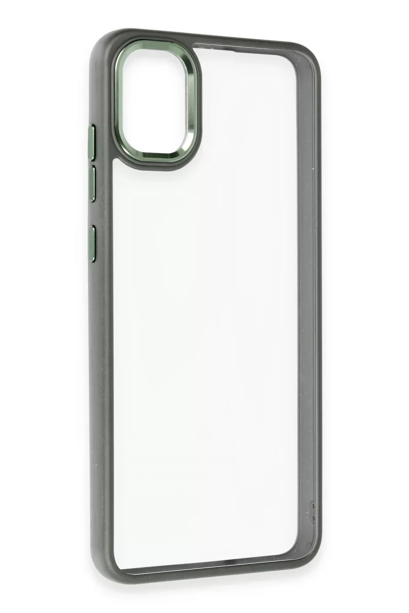 Samsung Galaxy A05 Kılıf Power Silikon - Koyu Yeşil Samsung Galaxy A05 Kılıf Power Silikon - Koyu Yeşil