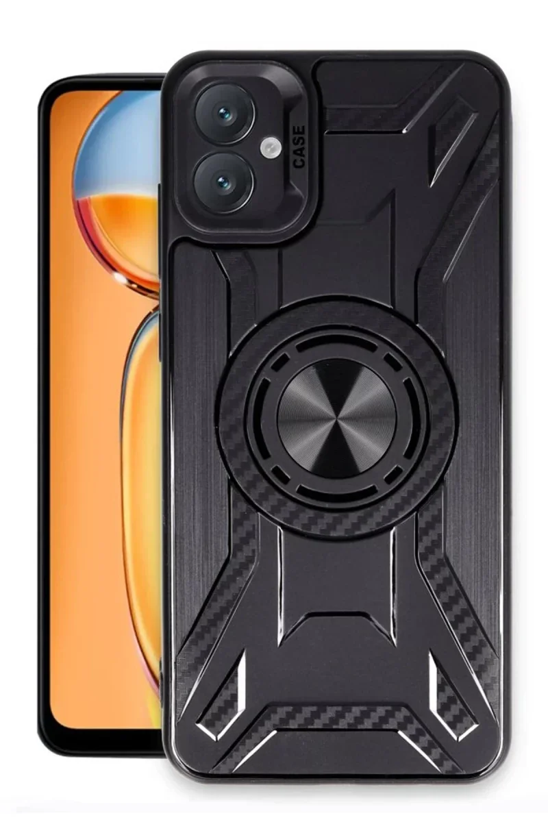 Samsung Galaxy A05 Kılıf Lincoln Silikon - Siyah