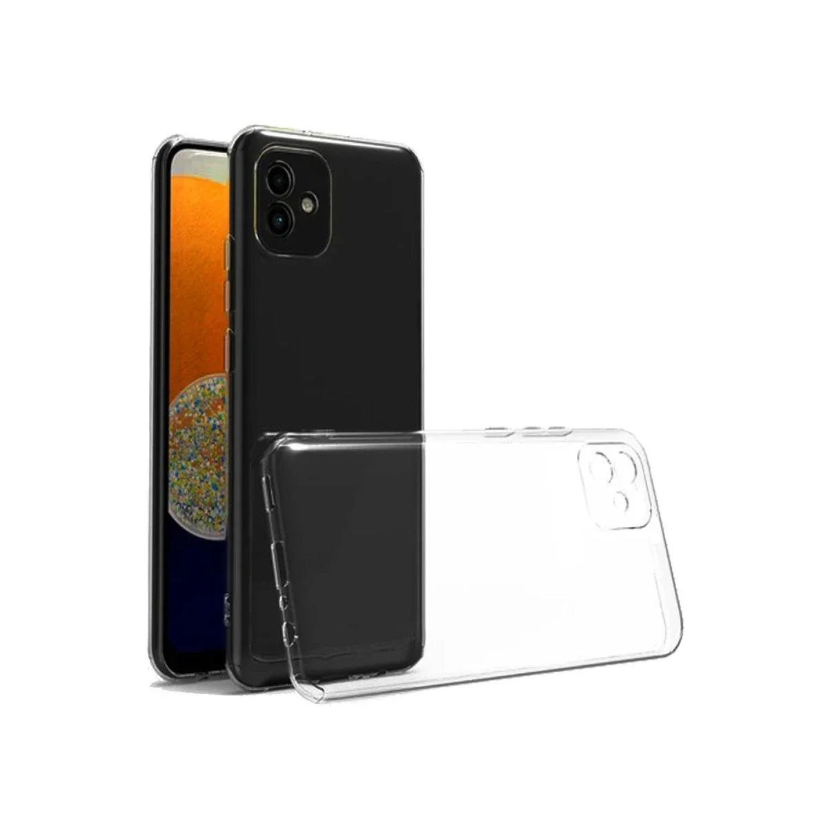 Samsung Galaxy A05 Kılıf Lüx Şeffaf Silikon Samsung Galaxy A05 Kılıf Lüx Şeffaf Silikon