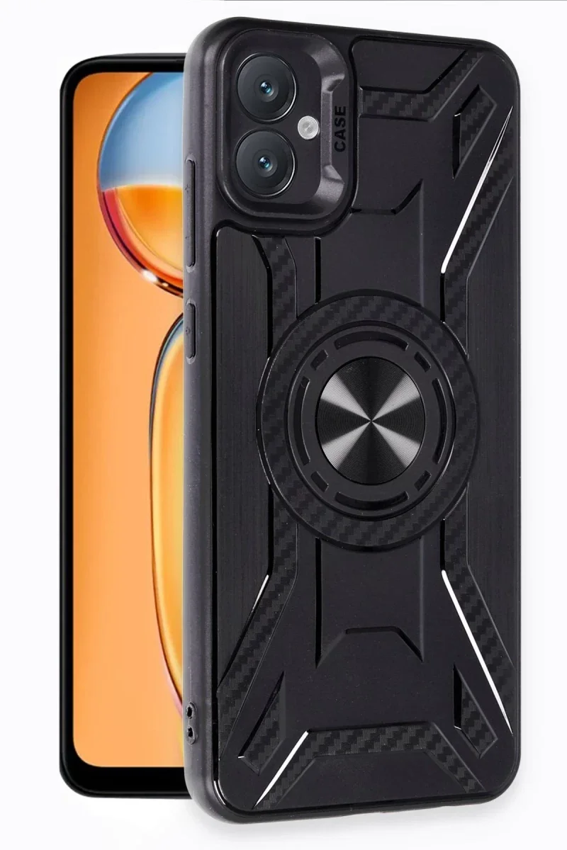 Samsung Galaxy A05 Kılıf Lincoln Silikon - Siyah