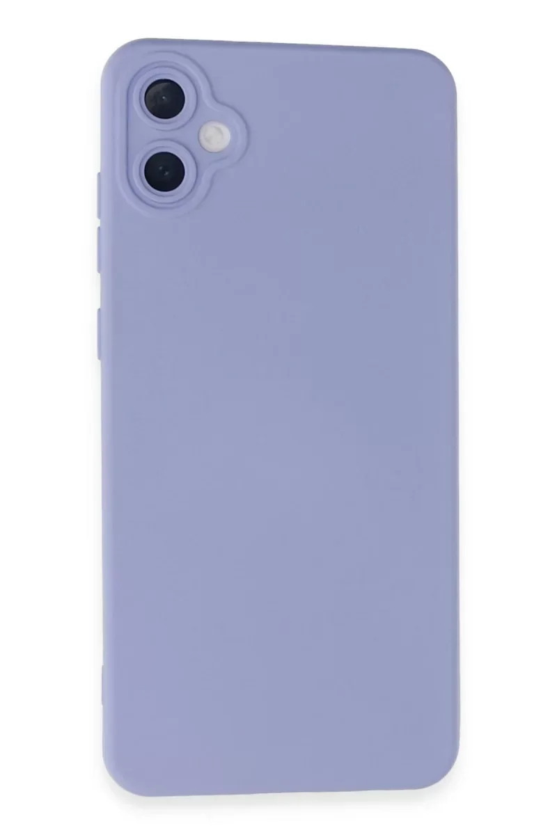Samsung Galaxy A05 Kılıf Nano içi Kadife Silikon - Lila