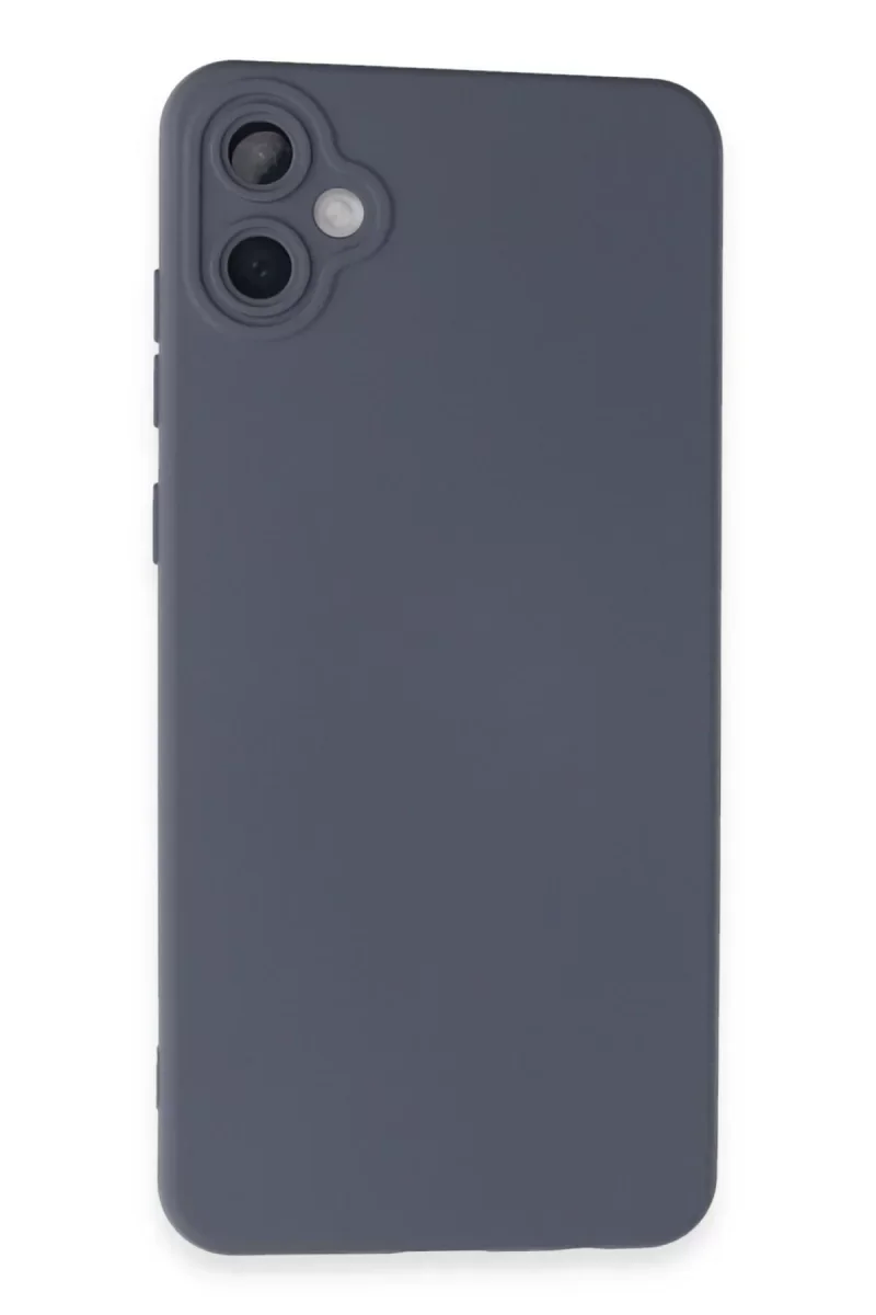 Samsung Galaxy A05 Kılıf Nano içi Kadife Silikon - Gri