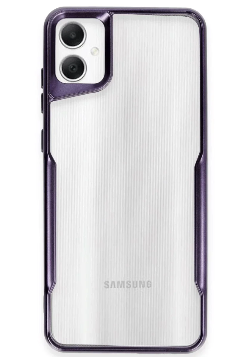 Samsung Galaxy A05 Kılıf Boyi Silikon Kapak - Derin Mor Samsung Galaxy A05 Kılıf Boyi Silikon Kapak - Derin Mor