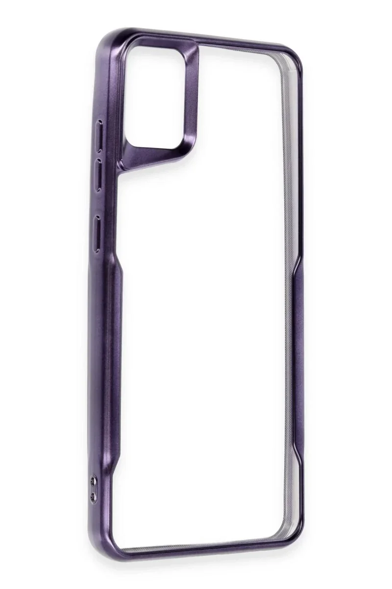 Samsung Galaxy A05 Kılıf Boyi Silikon Kapak - Derin Mor Samsung Galaxy A05 Kılıf Boyi Silikon Kapak - Derin Mor