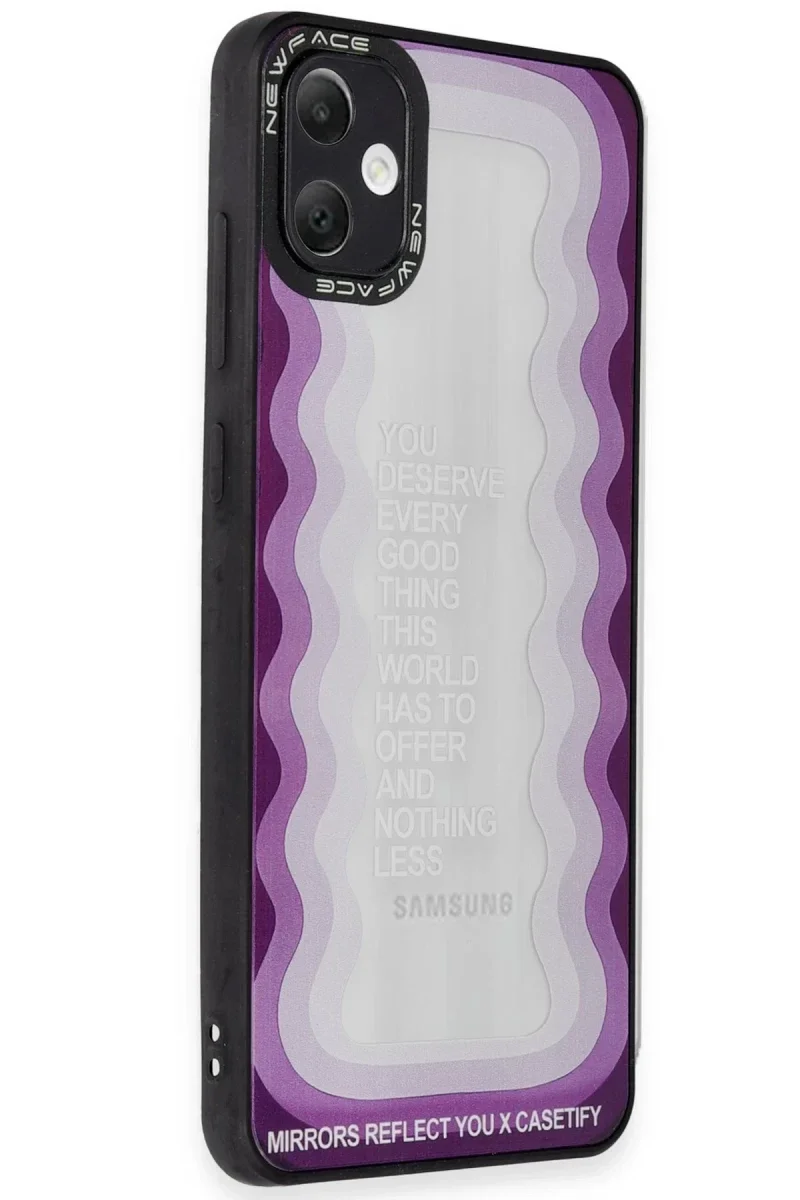 Samsung Galaxy A05 Kılıf Mirror Desenli Kapak - Mirror - 5 Samsung Galaxy A05 Kılıf Mirror Desenli Kapak - Mirror - 5