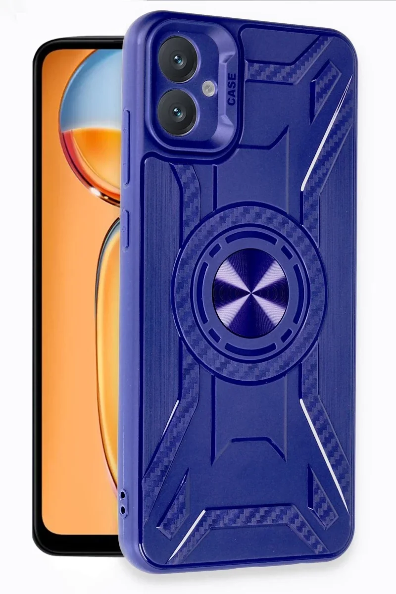 Samsung Galaxy A05 Kılıf Lincoln Silikon - Lacivert Samsung Galaxy A05 Kılıf Lincoln Silikon - Lacivert