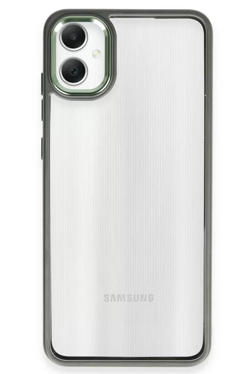 Samsung Galaxy A05 Kılıf Power Silikon - Koyu Yeşil Samsung Galaxy A05 Kılıf Power Silikon - Koyu Yeşil
