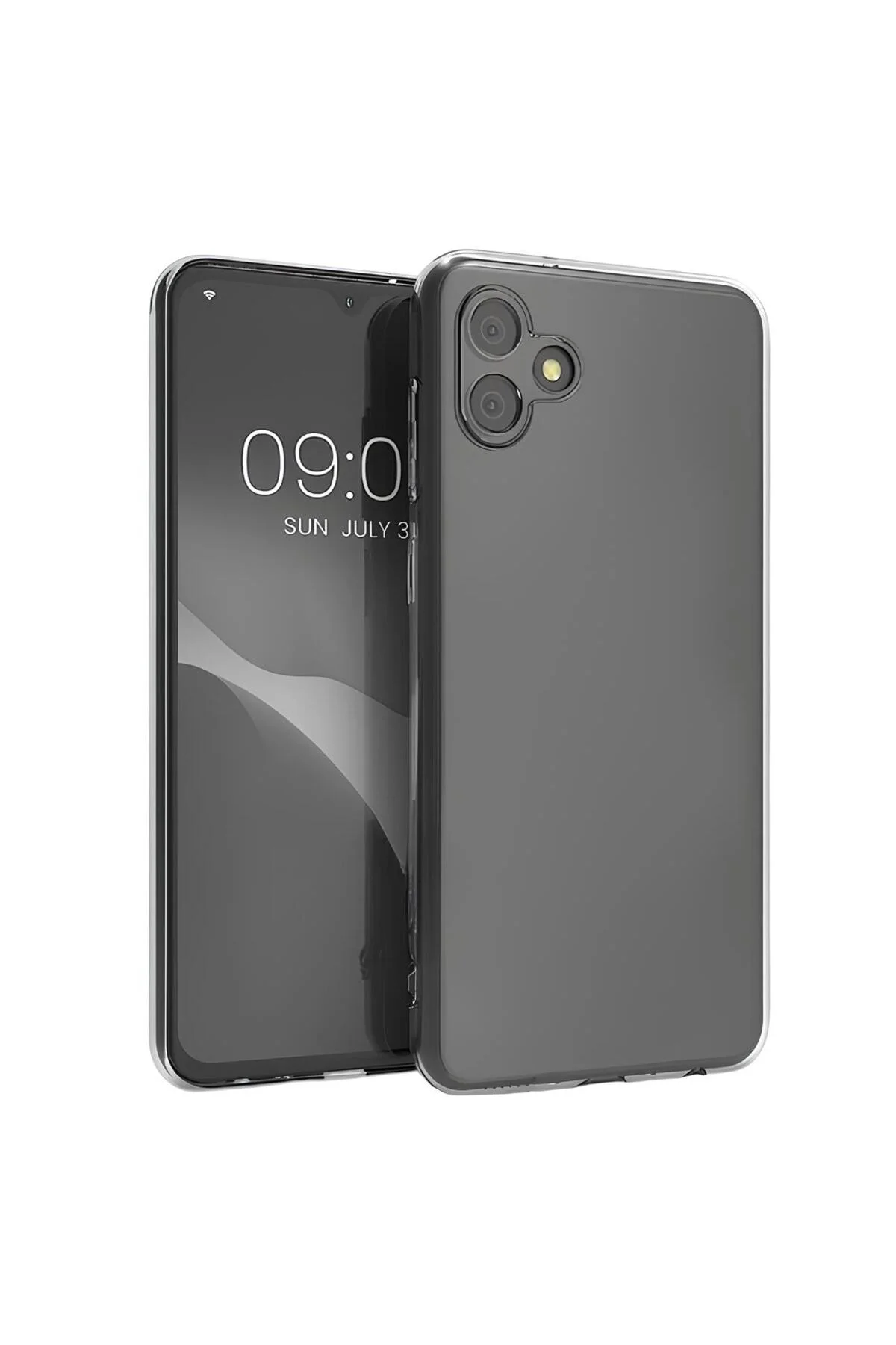 Samsung Galaxy A05 Premium Silikon Kılıf Şeffaf