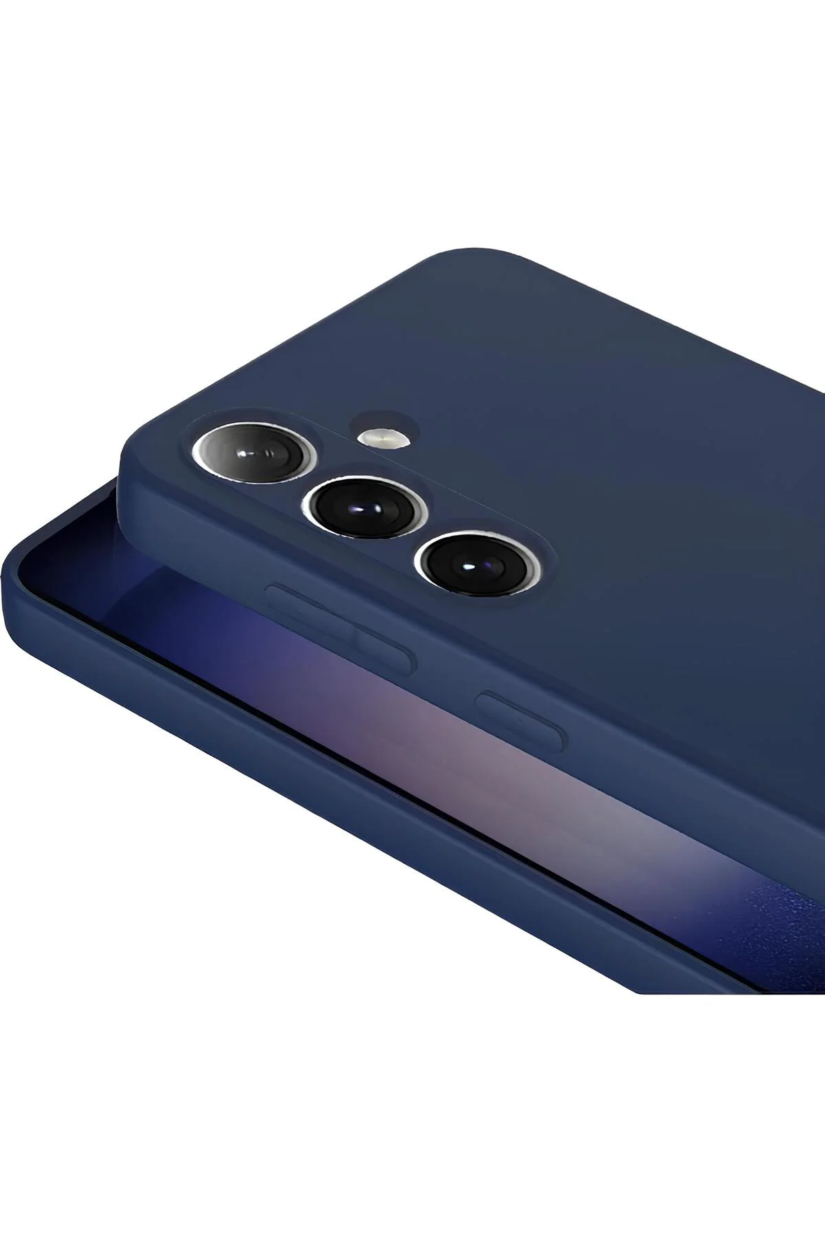 Samsung Galaxy A05S İçi Kadife Silikon Kılıf Lacivert Fiyatı, Yorumları ve Özellikleri