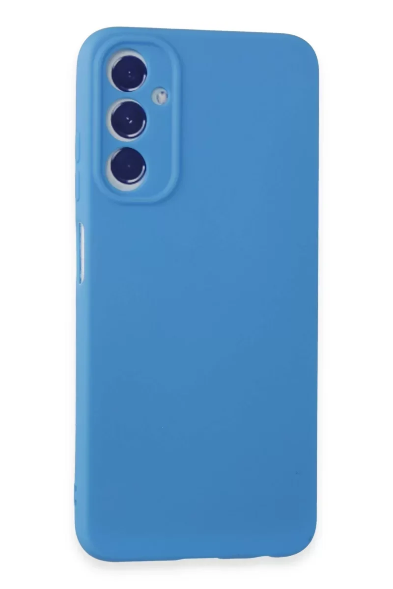Samsung Galaxy A05S Kılıf First Silikon - Mavi