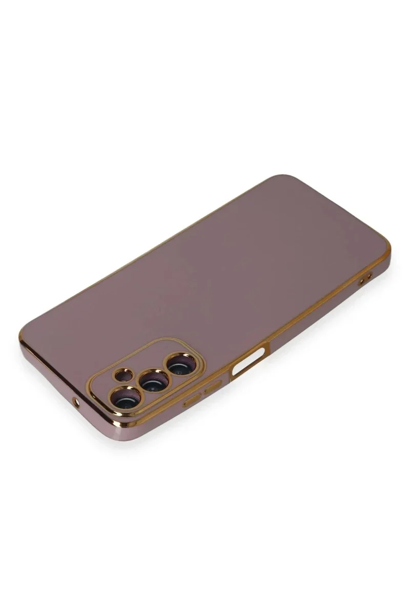 Samsung Galaxy A05S Kılıf Volet Silikon - Mor Samsung Galaxy A05S Kılıf Volet Silikon - Mor