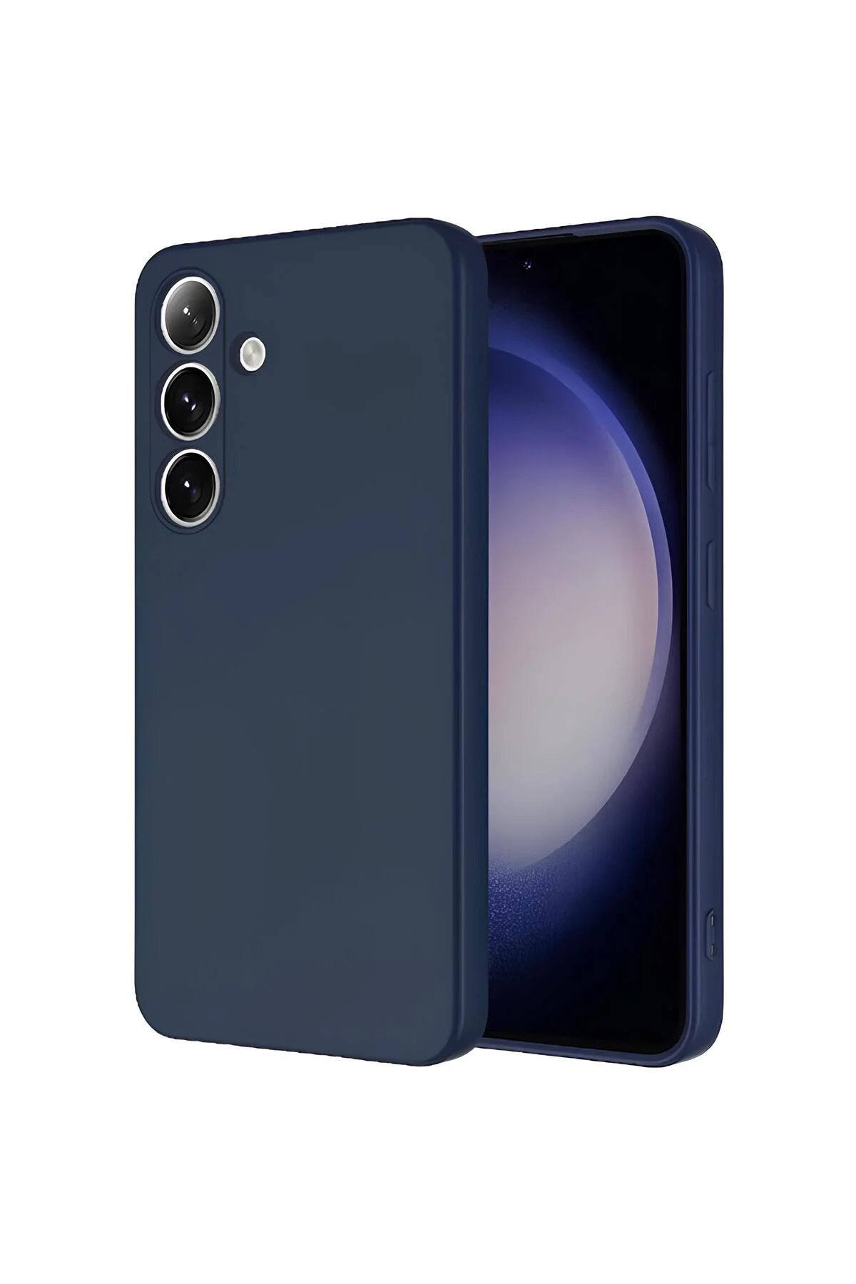 Samsung Galaxy A05S İçi Kadife Silikon Kılıf Lacivert Fiyatı, Yorumları ve Özellikleri