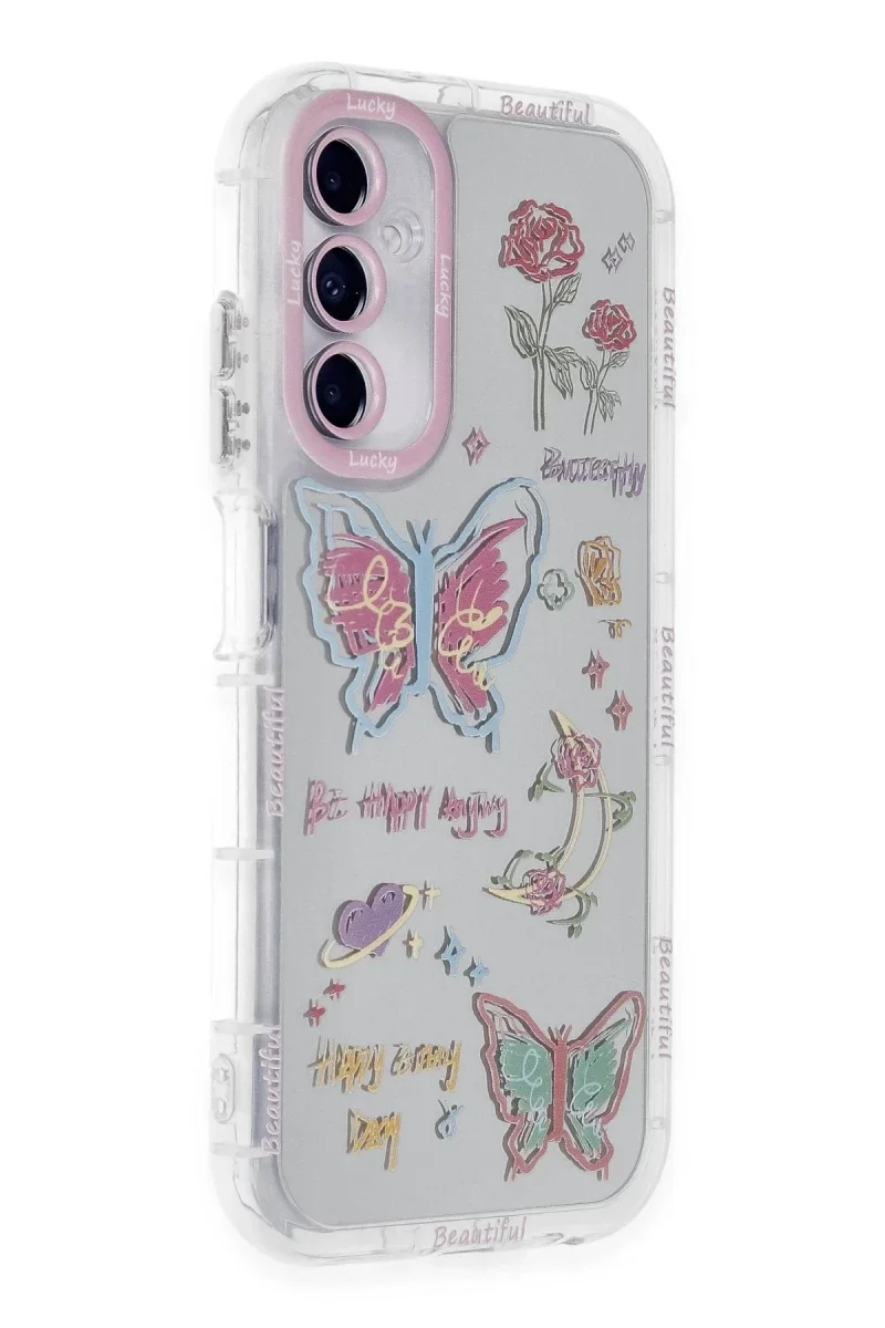 Samsung Galaxy A05S Kılıf Reflexion Desenli Kapak - Desen 8