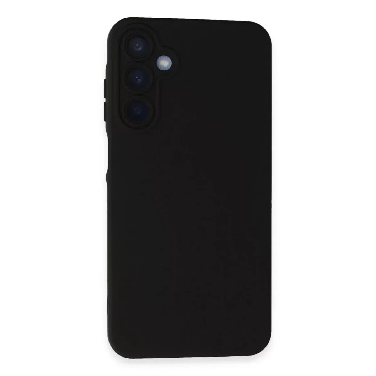 Samsung Galaxy A05S Kılıf Nano içi Kadife Silikon - Siyah