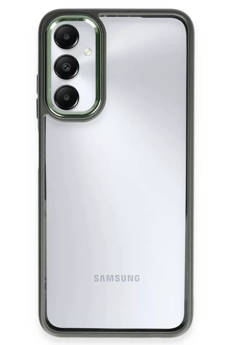 Samsung Galaxy A05S Kılıf Power Silikon - Koyu Yeşil Samsung Galaxy A05S Kılıf Power Silikon - Koyu Yeşil