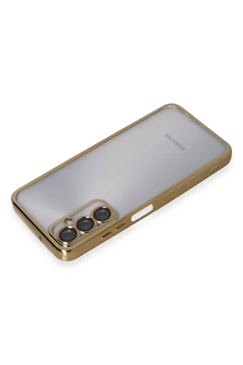 Samsung Galaxy A05S Kılıf Razer Lensli Silikon - Gold Fiyatı, Yorumları ve Özellikleri