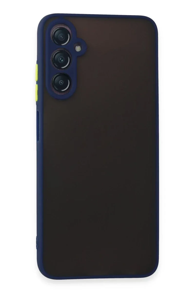 Samsung Galaxy A05S Kılıf Montreal Silikon Kapak - Lacivert