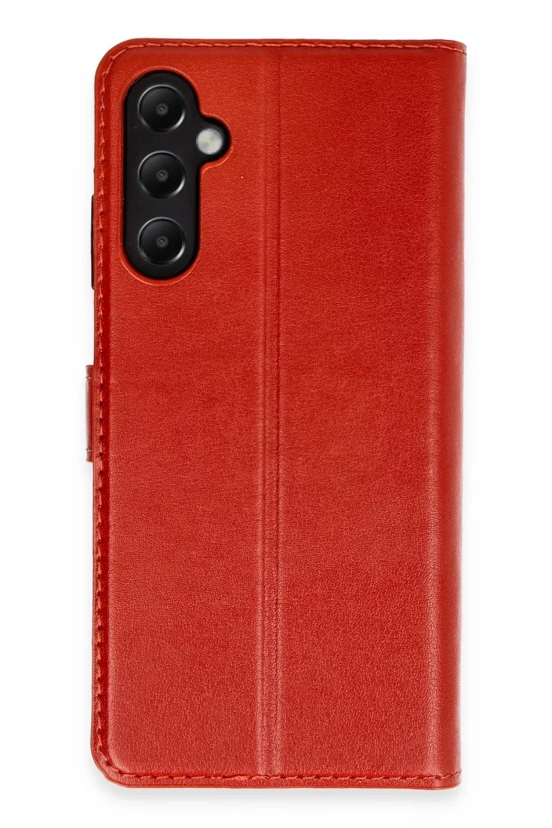 Samsung Galaxy A05S Kılıf Trend S Plus Kapaklı Kılıf - Kırmızı Samsung Galaxy A05S Kılıf Trend S Plus Kapaklı Kılıf - Kırmızı