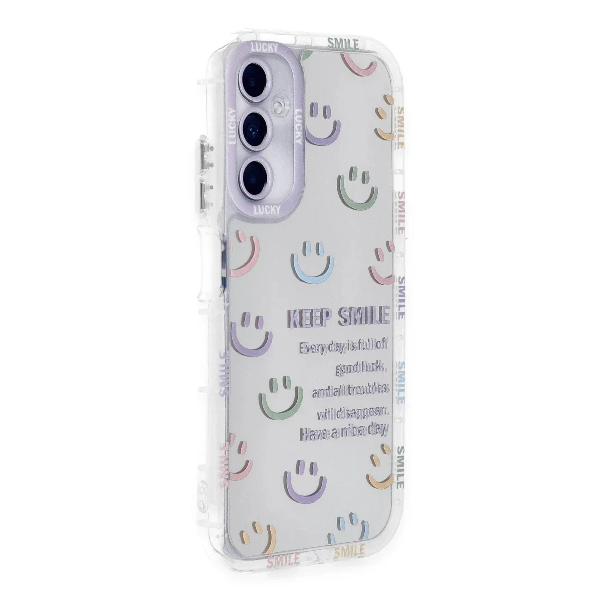Samsung Galaxy A05S Kılıf Reflexion Desenli Kapak - Desen 2