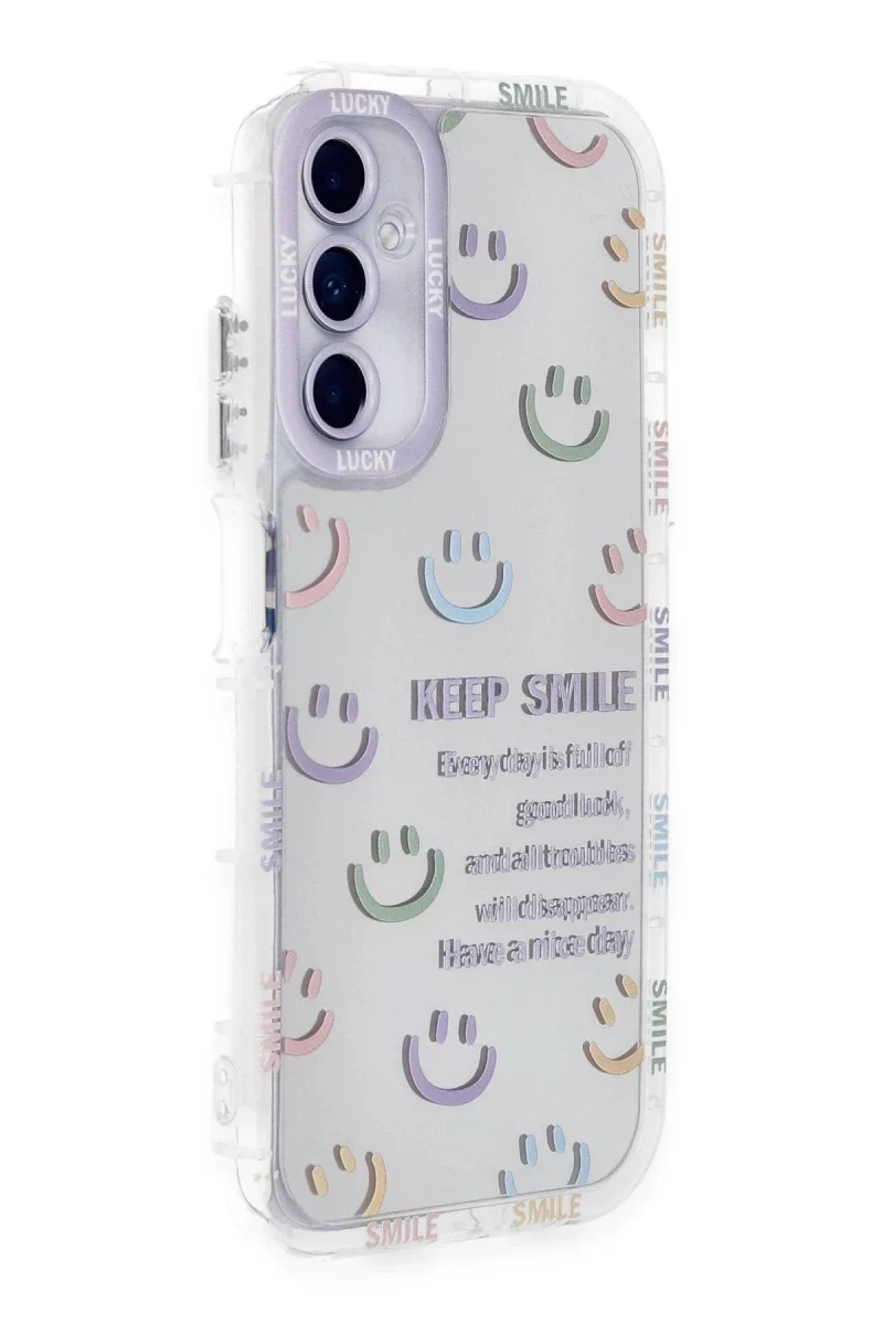 Samsung Galaxy A05S Kılıf Reflexion Desenli Kapak - Desen 2