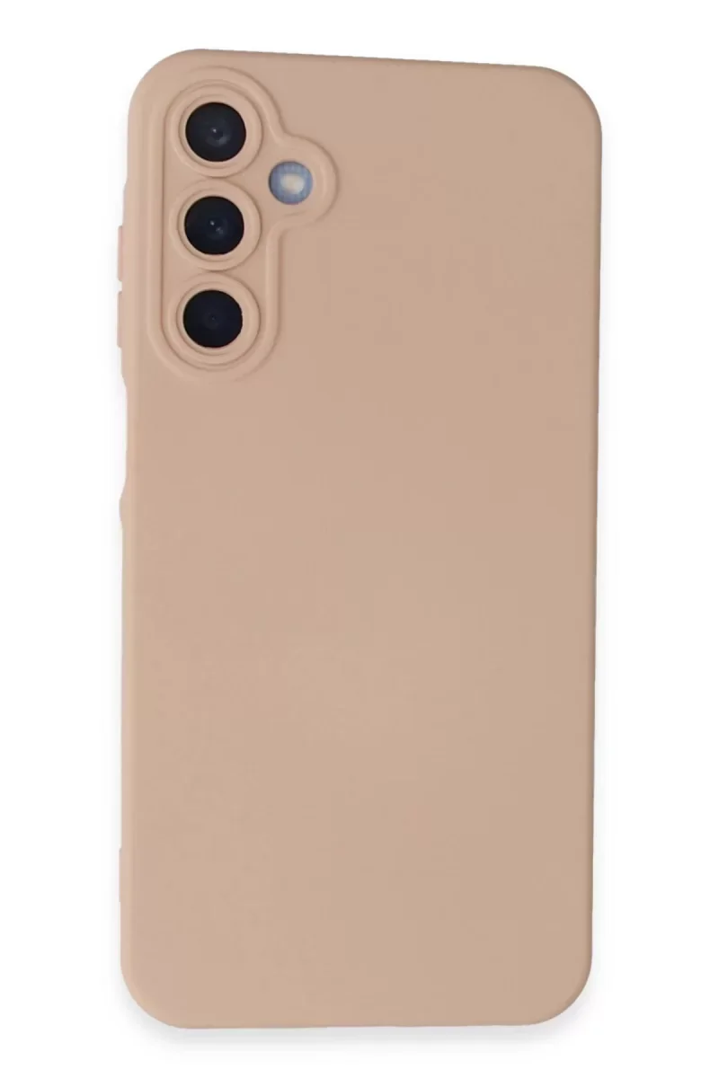 Samsung Galaxy A05S Kılıf Nano içi Kadife Silikon - Pudra Samsung Galaxy A05S Kılıf Nano içi Kadife Silikon - Pudra