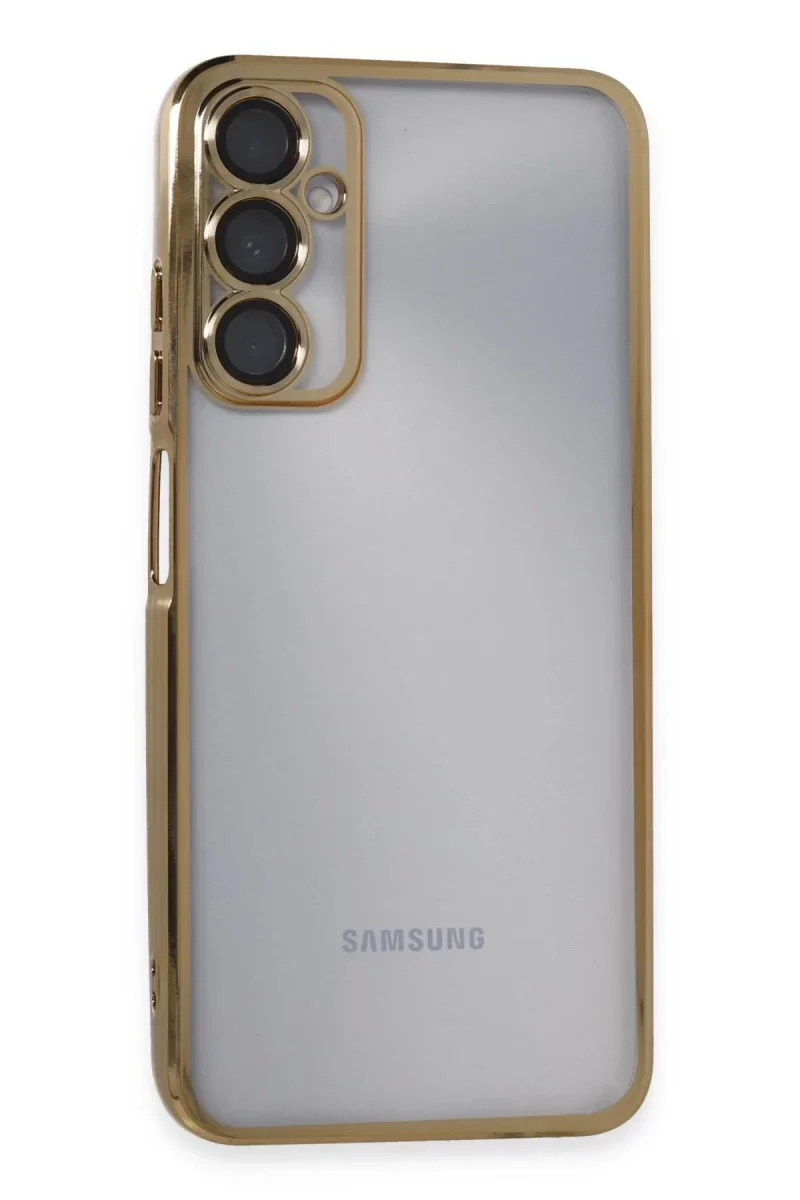 Samsung Galaxy A05S Kılıf Razer Lensli Silikon - Gold Fiyatı, Yorumları ve Özellikleri