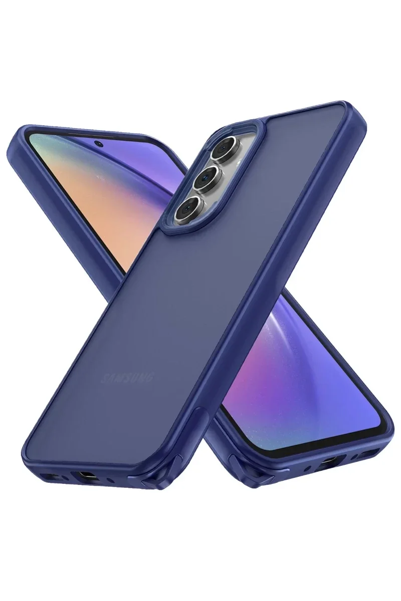 Samsung Galaxy A05S Kılıf Elegant Kapak - Lacivert