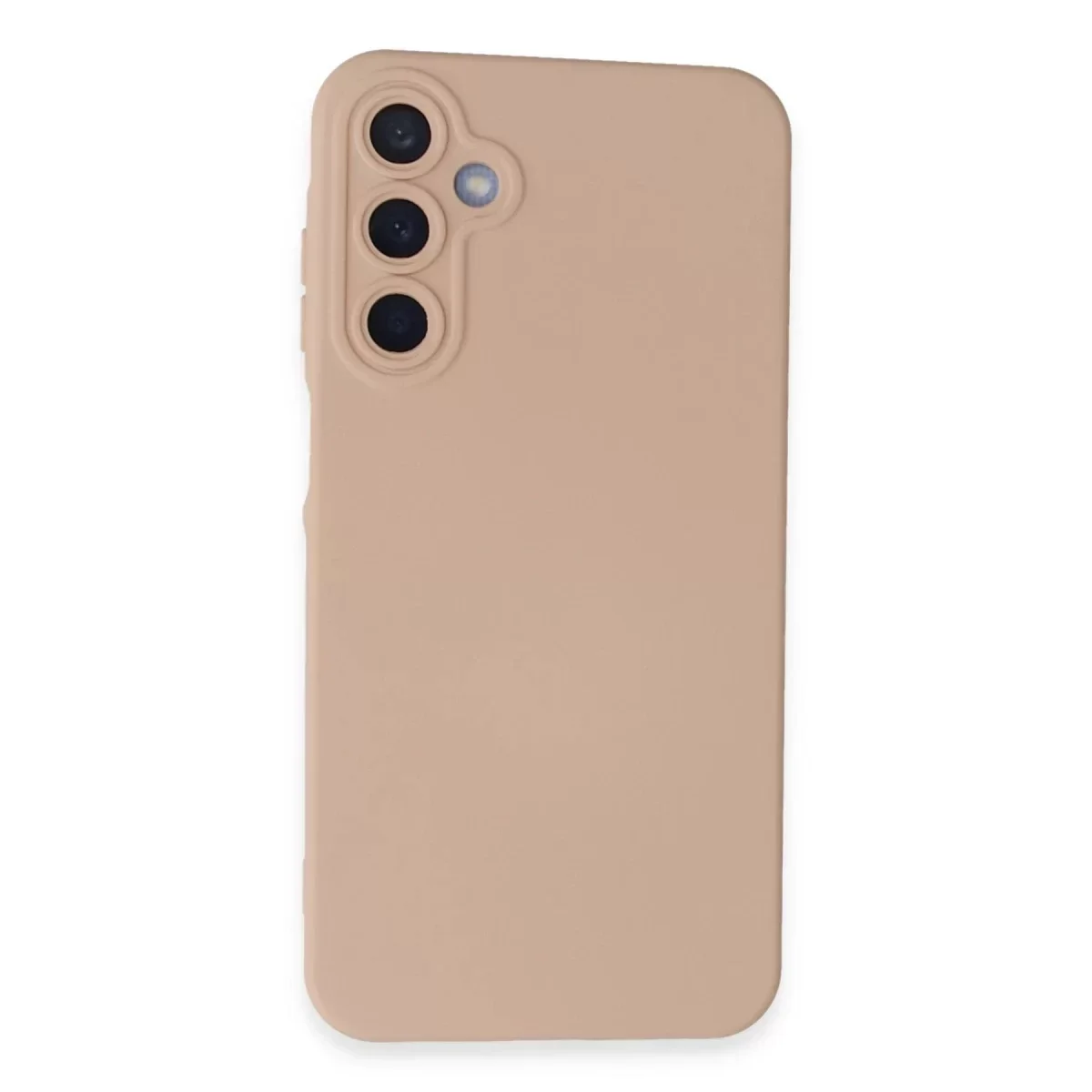 Samsung Galaxy A05S Kılıf Nano içi Kadife Silikon - Pudra Samsung Galaxy A05S Kılıf Nano içi Kadife Silikon - Pudra