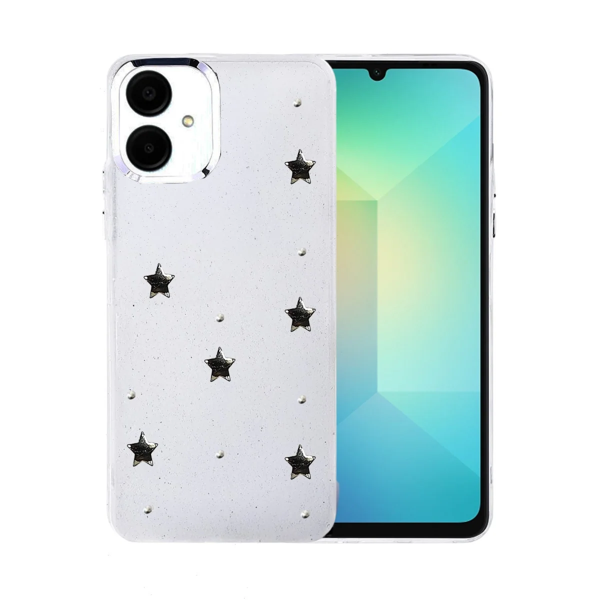 Samsung Galaxy A06 Fiyonk Desenli Kapak - Desen 4 Samsung Galaxy A06 Fiyonk Desenli Kapak - Desen 4
