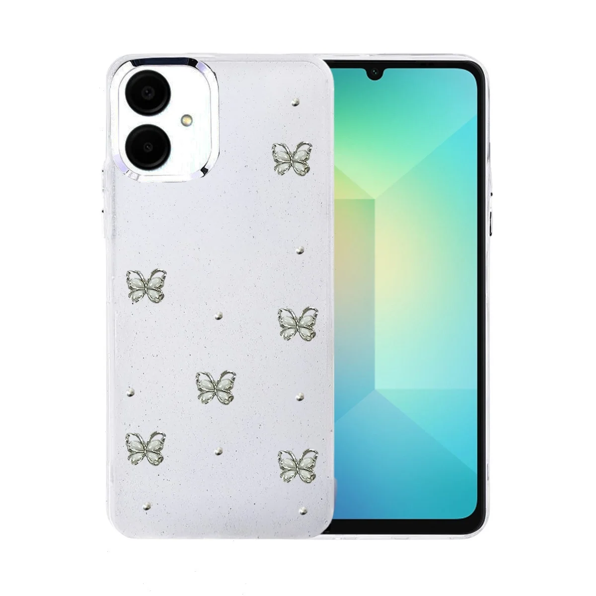 Samsung Galaxy A06 Fiyonk Desenli Kapak - Desen 9 Samsung Galaxy A06 Fiyonk Desenli Kapak - Desen 9