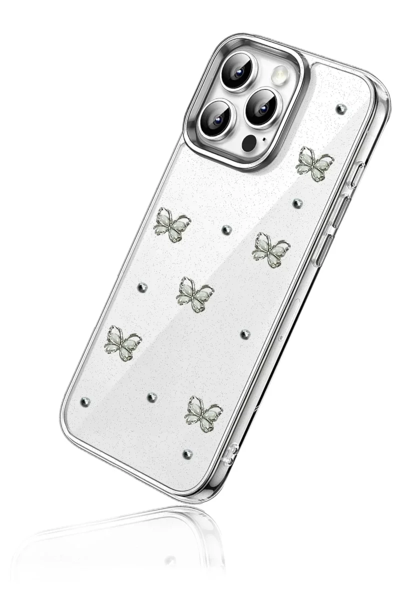 Samsung Galaxy A06 Fiyonk Desenli Kapak - Desen 1