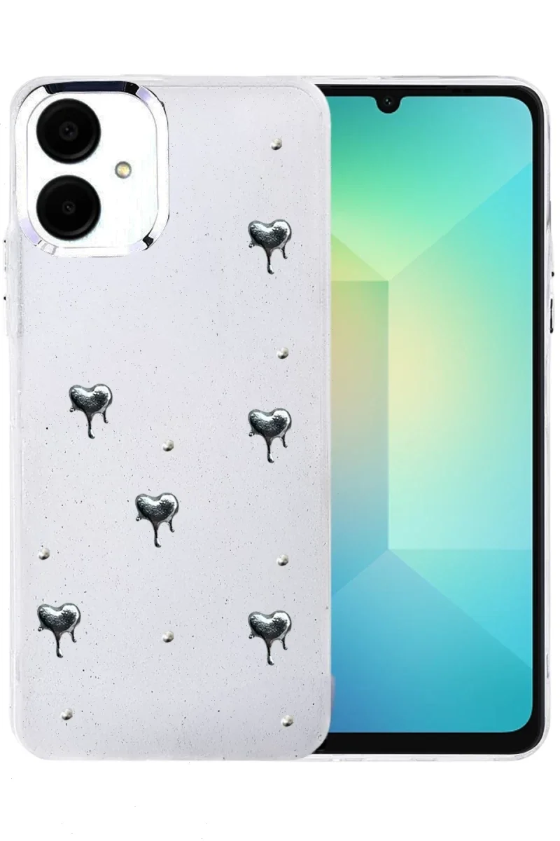 Samsung Galaxy A06 Fiyonk Desenli Kapak - Desen 3