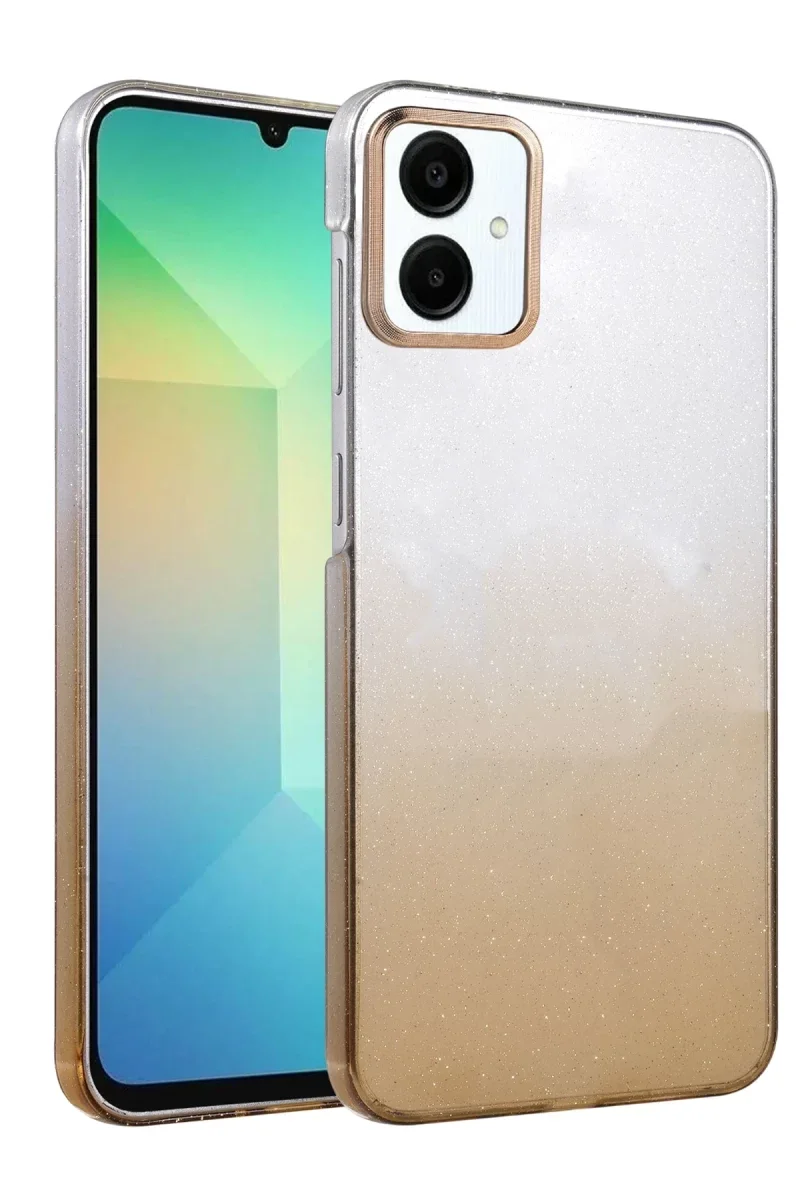 Samsung Galaxy A06 Glossy Kapak - Çöl Titanyum Samsung Galaxy A06 Glossy Kapak - Çöl Titanyum