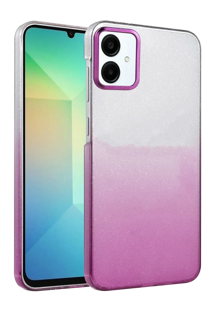 Samsung Galaxy A06 Glossy Kapak - Mor