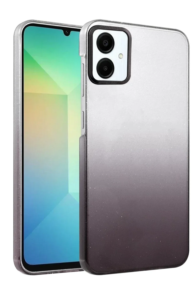 Samsung Galaxy A06 Glossy Kapak - Siyah Samsung Galaxy A06 Glossy Kapak - Siyah