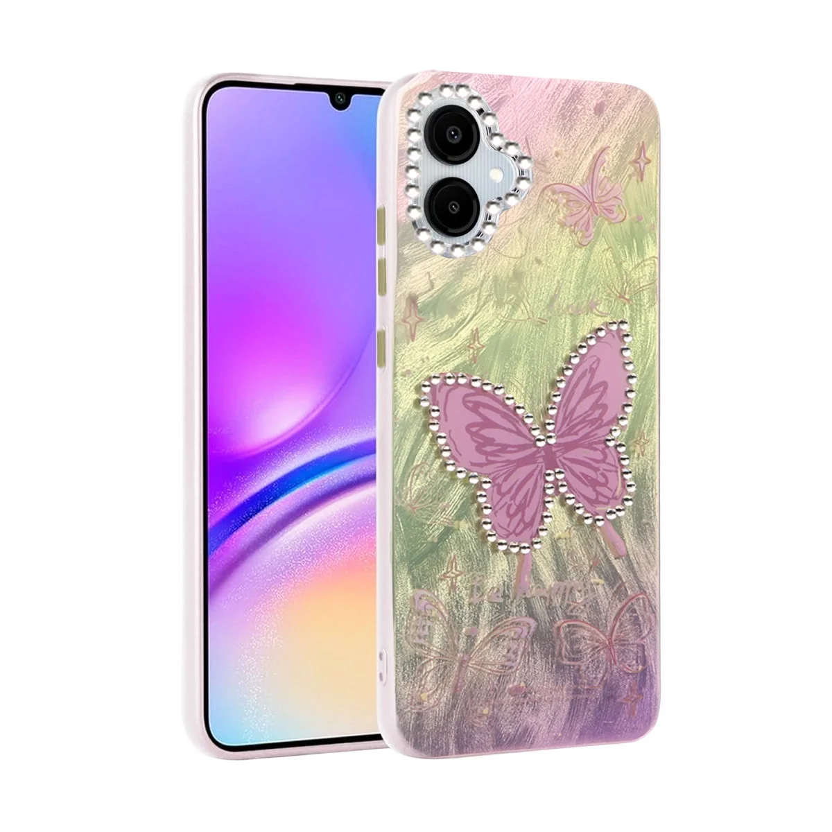 Samsung Galaxy A06 Kılıf Blade Aynalı Desenli Kapak - Desen 5 Samsung Galaxy A06 Kılıf Blade Aynalı Desenli Kapak - Desen 5