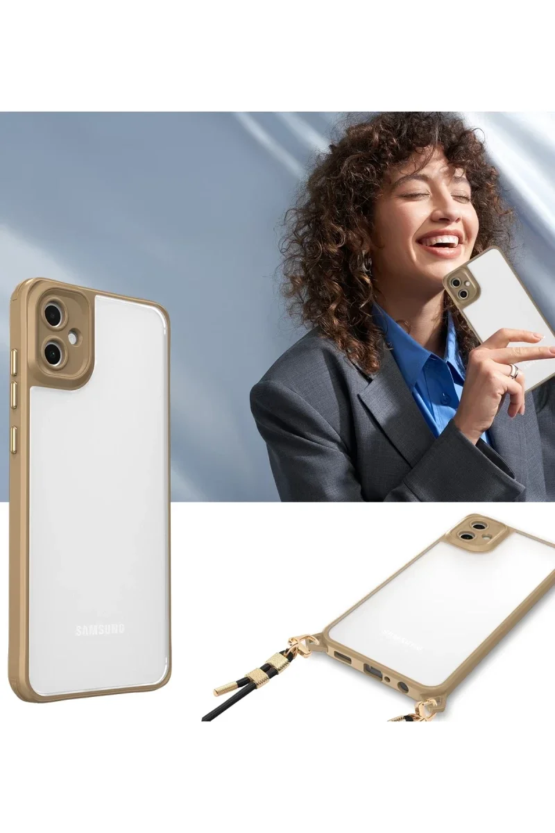 Samsung Galaxy A06 Kılıf Penta Silikon Kılıf - Şeffaf Samsung Galaxy A06 Kılıf Penta Silikon Kılıf - Şeffaf