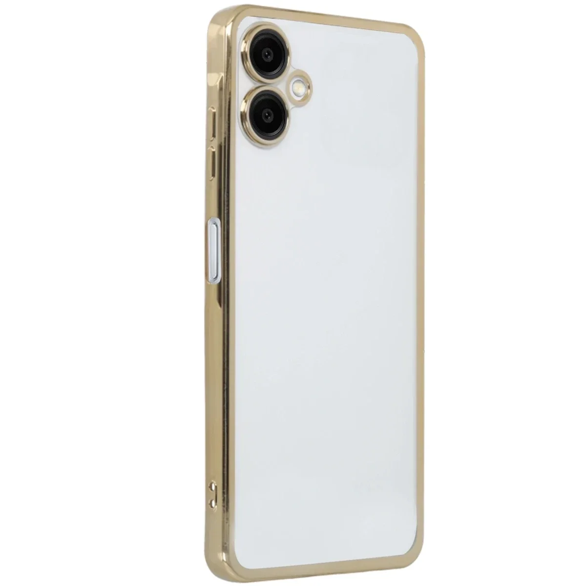 Samsung Galaxy A06 Kılıf Razer Lensli Silikon - Gold