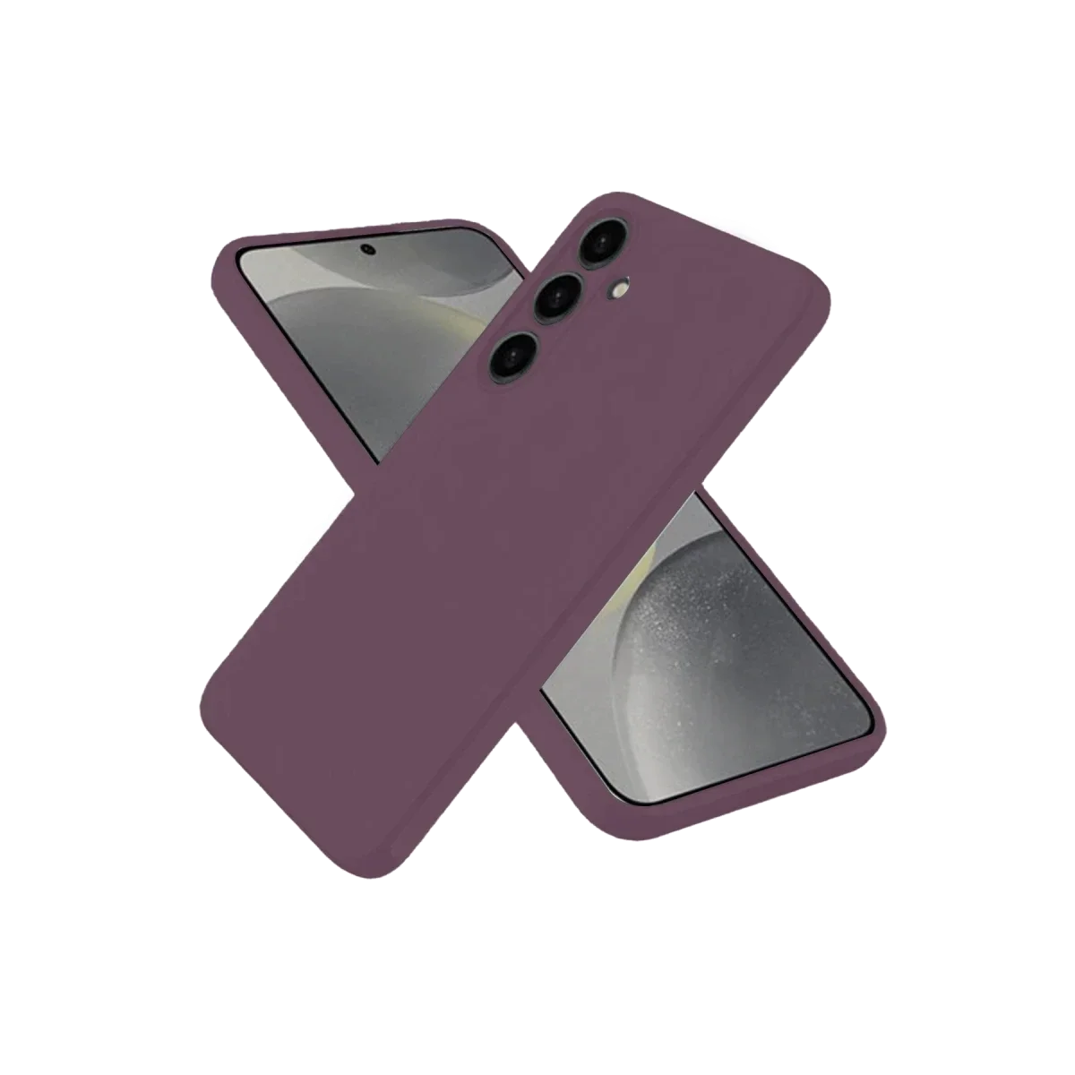 Samsung Galaxy A06 Kılıf First Silikon - Mürdüm Samsung Galaxy A06 Kılıf First Silikon - Mürdüm