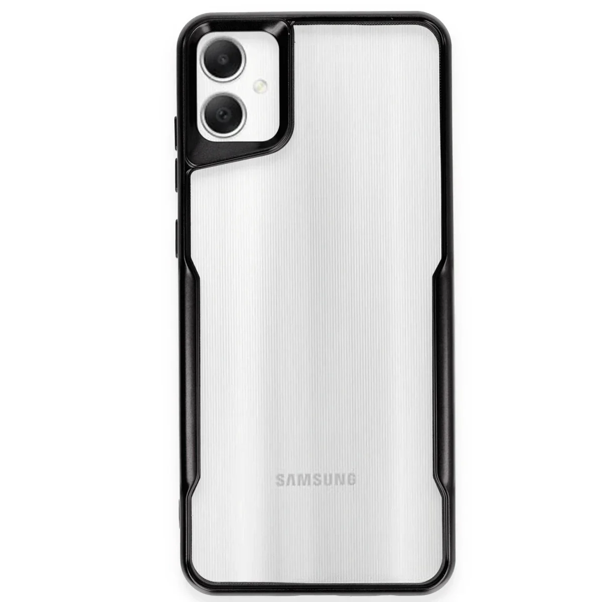 Samsung Galaxy A06 Kılıf Boyi Silikon Kapak - Siyah Samsung Galaxy A06 Kılıf Boyi Silikon Kapak - Siyah
