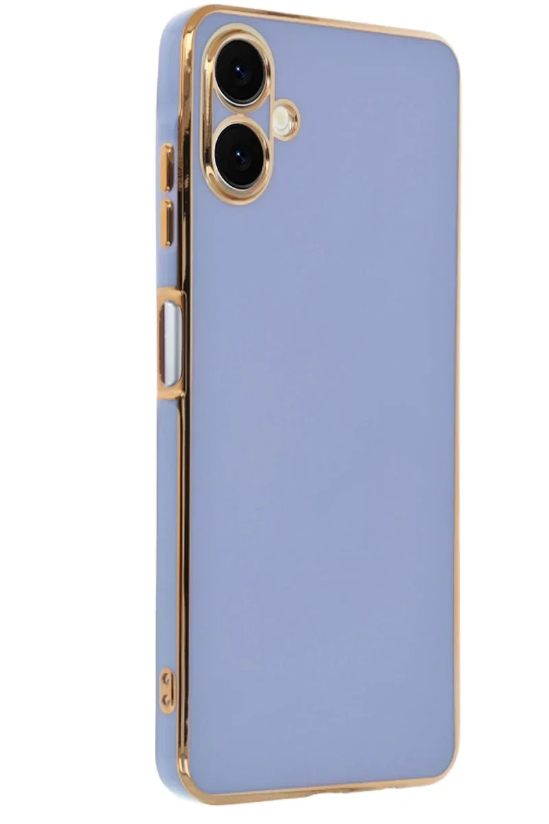 Samsung Galaxy A06 Kılıf Volet Silikon - Mavi Samsung Galaxy A06 Kılıf Volet Silikon - Mavi