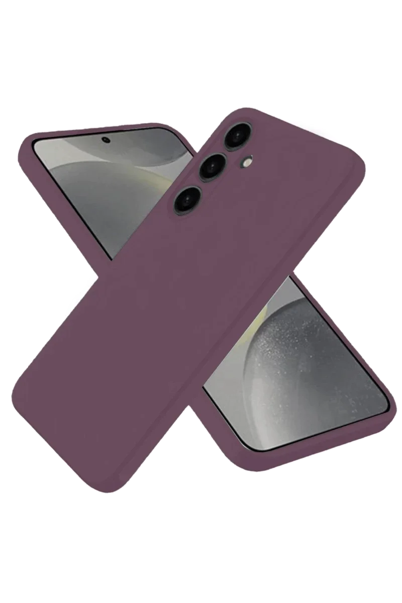 Samsung Galaxy A06 Kılıf First Silikon - Mürdüm Samsung Galaxy A06 Kılıf First Silikon - Mürdüm