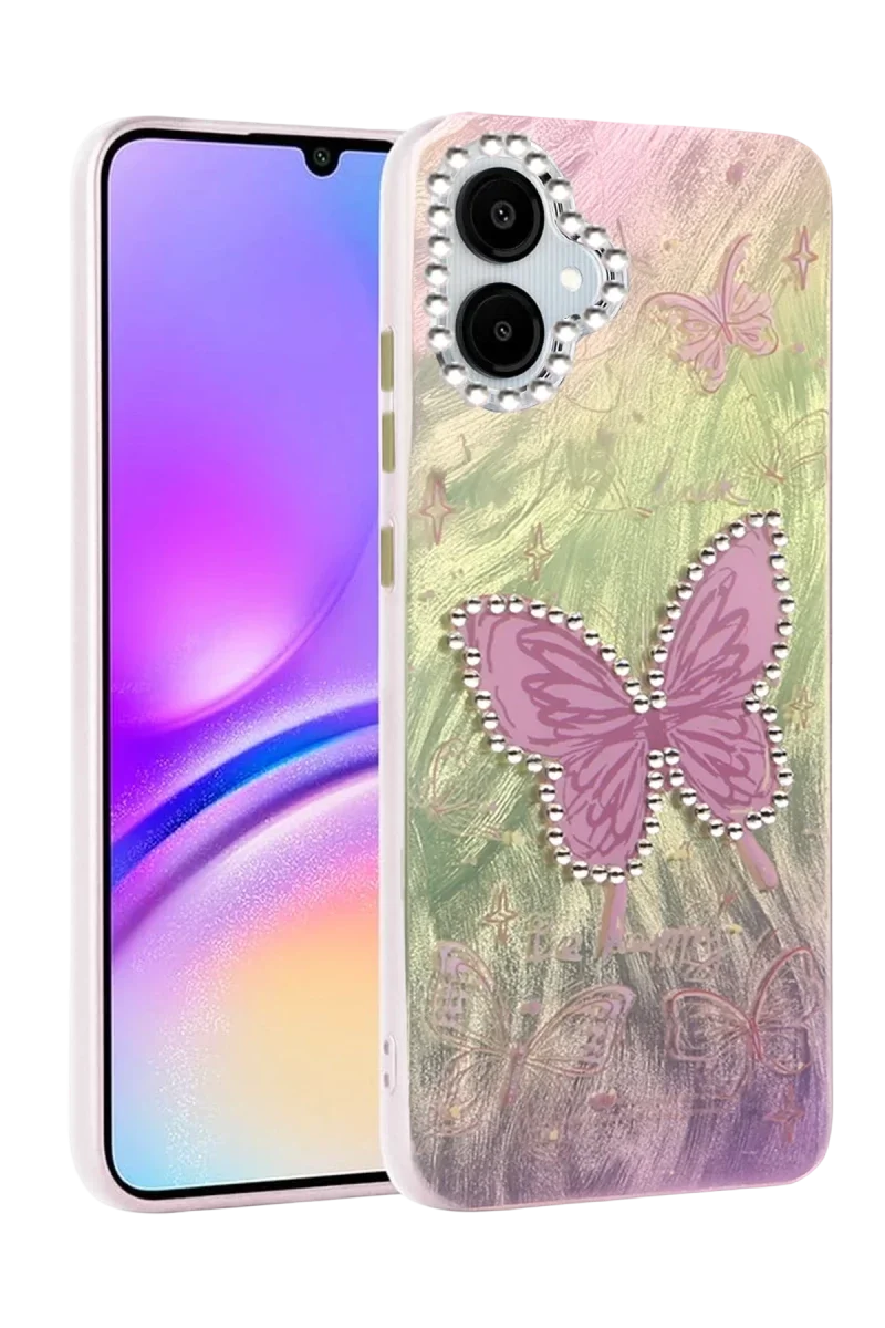 Samsung Galaxy A06 Kılıf Blade Aynalı Desenli Kapak - Desen 5 Samsung Galaxy A06 Kılıf Blade Aynalı Desenli Kapak - Desen 5