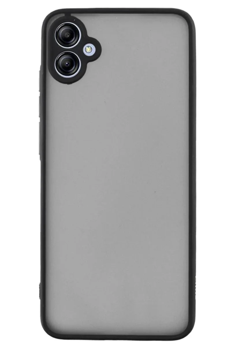 Samsung Galaxy A06 Kılıf Montreal Silikon Kapak - Siyah